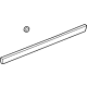 GM 84861621 Lower Molding, Driver Side, Carbon