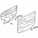 GM 25856591 Door Trim Panel, Front Driver Side