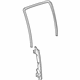 GM 84468404 Run Weatherstrip, Rear Driver Side