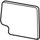GM 84753944 Mirror Glass, Rear Passenger Side