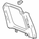 GM 15843199 Upper Trim, Driver Side