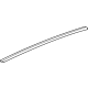 GM 85536049 Upper Weatherstrip, Rear