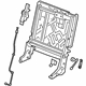 GM 85123806 Seat Back Frame, Rear
