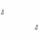 GM 11609725 Belt & Retractor Bolt, Front