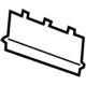 GM 84166735 Access Cover, Jet Black