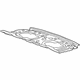 GM 23303049 Package Tray Panel, Rear