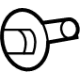 GM 11548191 Transmission Cooler Bolt, Rear