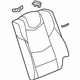 GM 22979543 Seat Back Cover, Black, Rear Driver Side