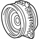 GM 88972276 Front Driver Speaker