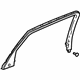 GM 20889032 Upper Trim, Rear Driver Side
