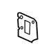 GM 23484656 Stud Plate, Driver Side