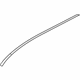 GM 15827356 Roof Molding, Driver Side