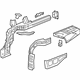 GM 23411202 Rear Rail Assembly, Passenger Side