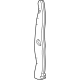 GM 84205484 Rear Insulator, Front