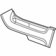 GM 20894152 Side Trim Panel, Black, Passenger Side