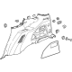 GM 84799869 Lower Quarter Trim, Black, Rear Passenger Side