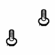 GM 19184132 Mount Bolt