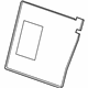GM 13269941 Seat Back Panel, Black, Driver Side
