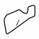 GM 22921589 Fuel Tank Protector, Passenger Side