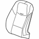 GM 23372897 Seat Back Cover, Black; Red, Front