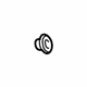 GM 25647358 Window Molding Retainer, Front