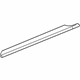 GM 15210190 Sill Cover, Front Driver Side