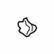 GM 89041779 Lumbar Adjuster Knob