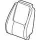 GM 19169310 Seat Back Cover, Front Driver Side