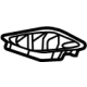 GM 84526955 Defroster Grille, Black, Passenger Side