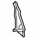 GM 23156966 Inner Panel Baffle, Rear Driver Side