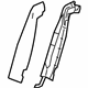 GM 23380714 Bolster, Black, Rear Driver Side