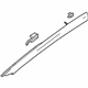 GM 22908287 Windshield Pillar Trim, Black, Passenger Side