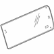GM 15101578 Quarter Glass, Driver Side