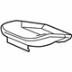 GM 19123694 Seat Cover, Titanium, Front