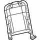 GM 12387283 Seat Back Frame, Front