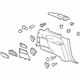 GM 23389733 Quarter Trim Panel, Titanium, Rear Lower Driver Side