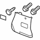 GM 25847967 Lock Pillar Trim, Titanium, Driver Side
