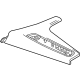 GM 84703831 Trim Plate, Black