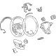 GM 86537705 Steering Wheel, Jet Black