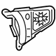 GM 39038550 Radio Control, Black, Passenger Side