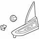 GM 23282943 Upper Molding, Front Driver Side
