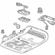 GM 84109487 Overhead Console, Black