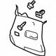 GM 25998820 Pillar Molding, Titanium, Driver Side
