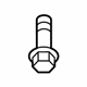 GM 92138873 Transmission Mount Bolt