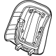 GM 84942532 Seat Back Panel, Gray, Driver Side