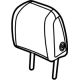 GM 84817471 Headrest