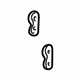 GM 22594313 Hinge Plate, Front Lower