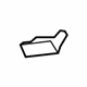 GM 11571112 Windshield Pillar Trim Clip