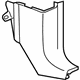 GM 20998619 Cowl Trim, Front Driver Side