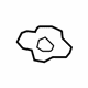 GM 96812745 Upper Center Pillar Trim Bracket